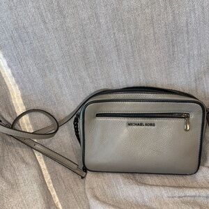 Michael Kors Pebble Gray Crossbody Bag